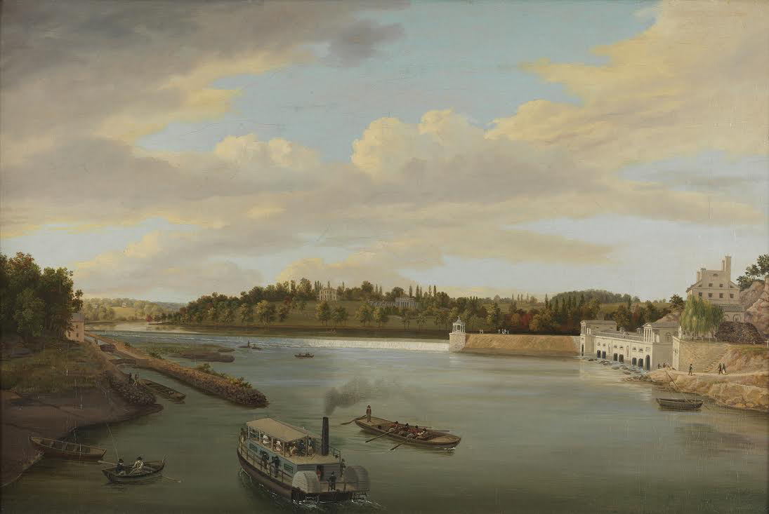  Thomas Birch, (1779-1851)  Fairmount Water Works ,  1821  
