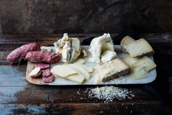 An Italian cheese plate from DiBruno Bros
