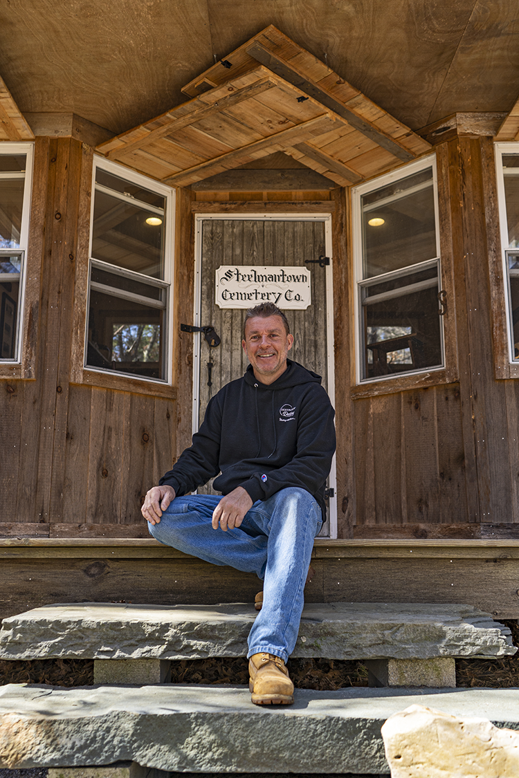 &nbsp;Ed Bixby, owner of Steelmantown. Photography by Drew Dennis.