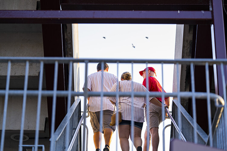 Forty species of birds have been documented at Citizens Bank Park on the citizen science app eBird, including nighthawks. Photography by Drew Dennis.