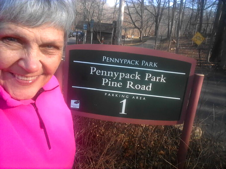 Linde Lauff, former president of Friends of the Pennypack. Photograph courtesy of Linda Lauff.