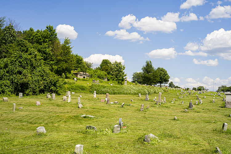 Mount Moriah Cemetery. Photography by Drew Dennnis.