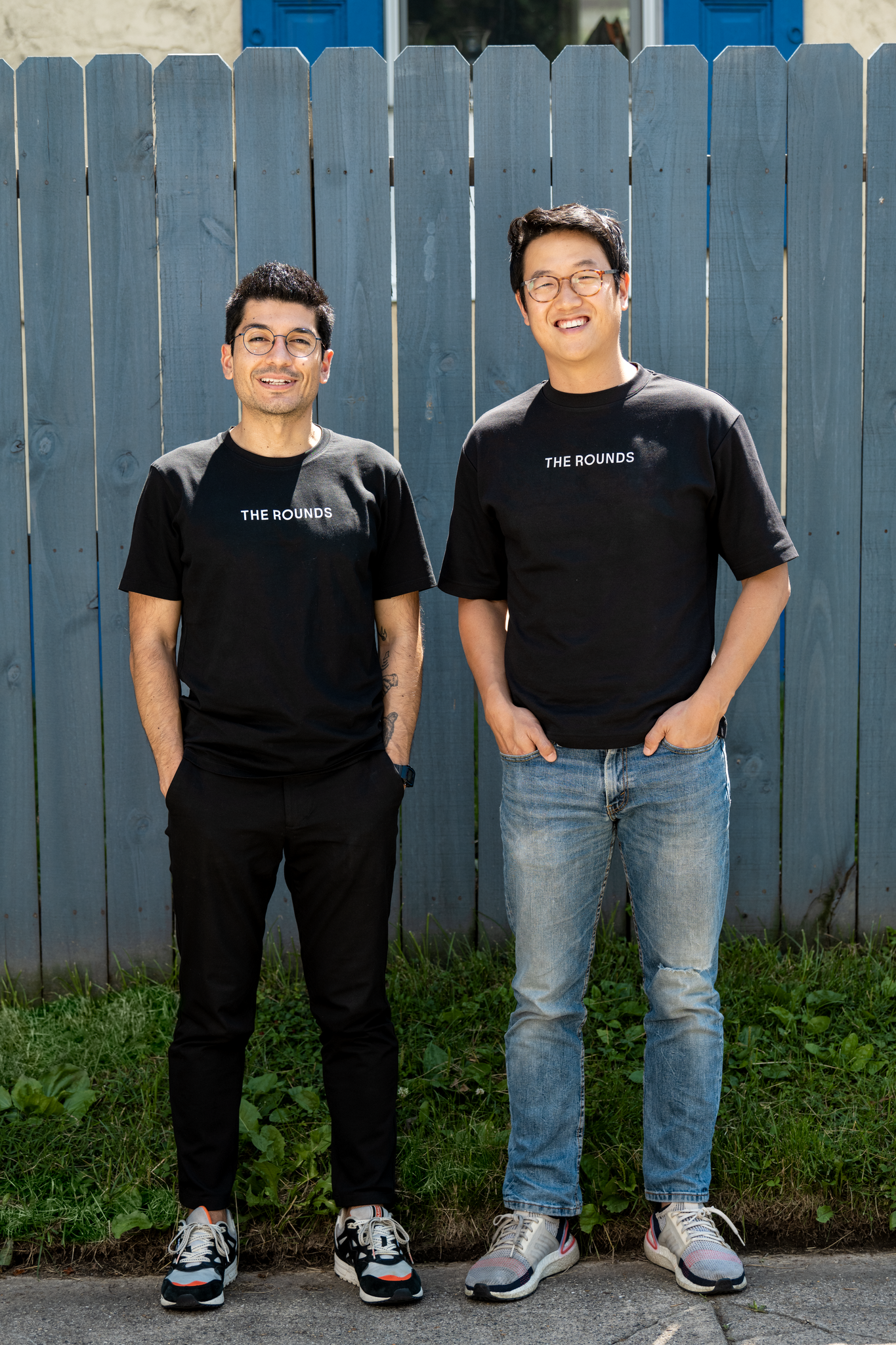 Co-founders of The Rounds, Alexander Torrey (left) and Byungwoo Ko, met at Wharton Business School.