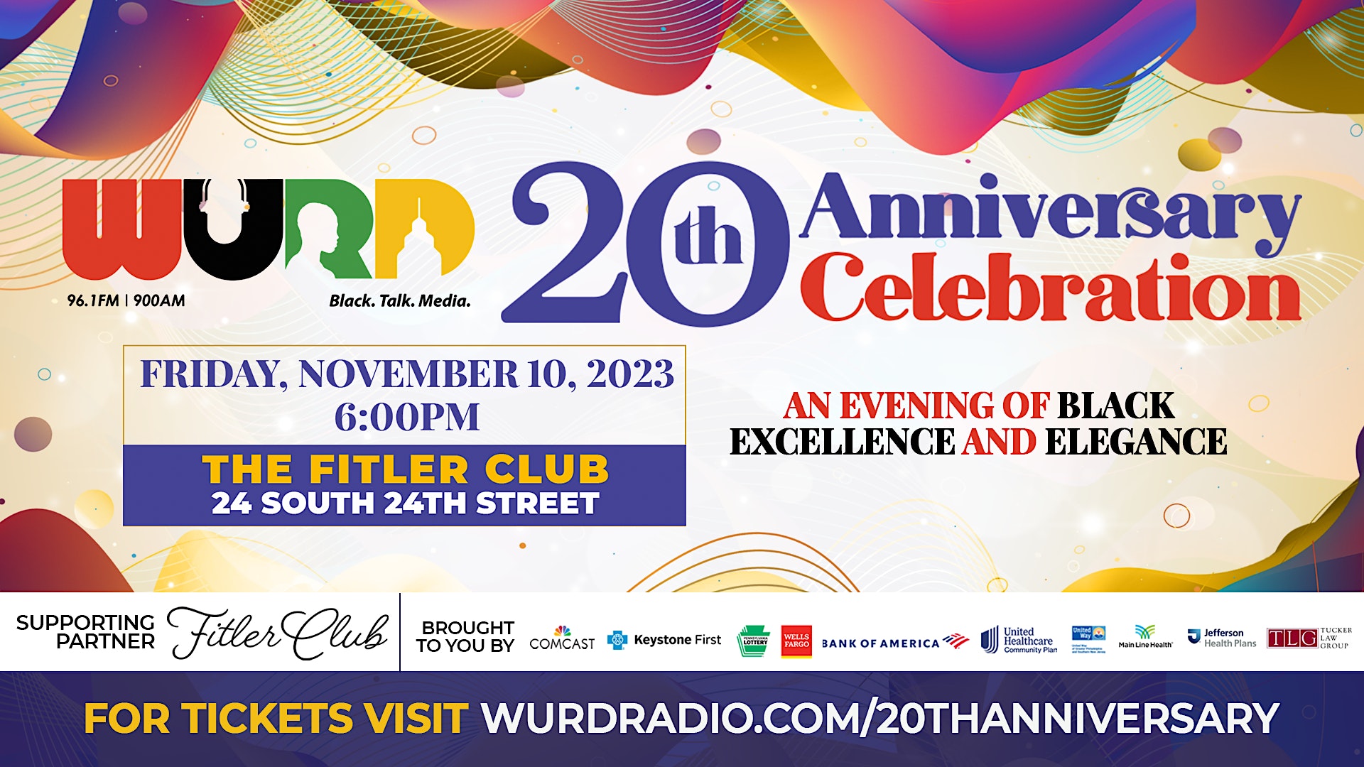 WURD Radio 20th Anniversary Celebration Grid Magazine